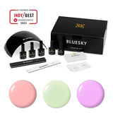 Bluesky Starter Kit Pastel Gel Nail Polish Kit