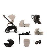 Nuna MIXX Next Generation PIPA Baby Travel System Bundle with Car Seat