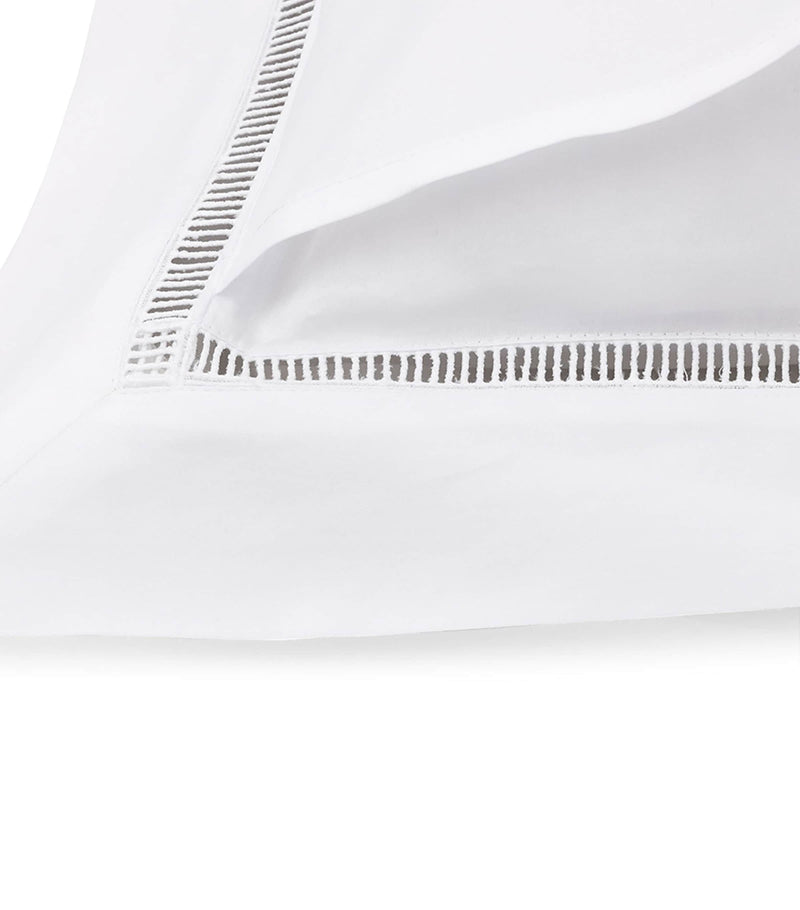 Yves Delorme Colisée Blanc boudoir pillowcase 31cm x 42cm (British brand)