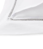 Yves Delorme Colisée Blanc boudoir pillowcase 31cm x 42cm (British brand)