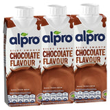 Alpro Soya Chocolate Long Life Drink 3 x 250ml - McGrocer
