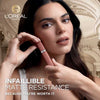 L'Oréal Paris liquid lipstick 630 Rose Heat, UK version