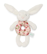 Soft Strawberry Design Baby Rattle with Hollow Centre 18cm x 6cm