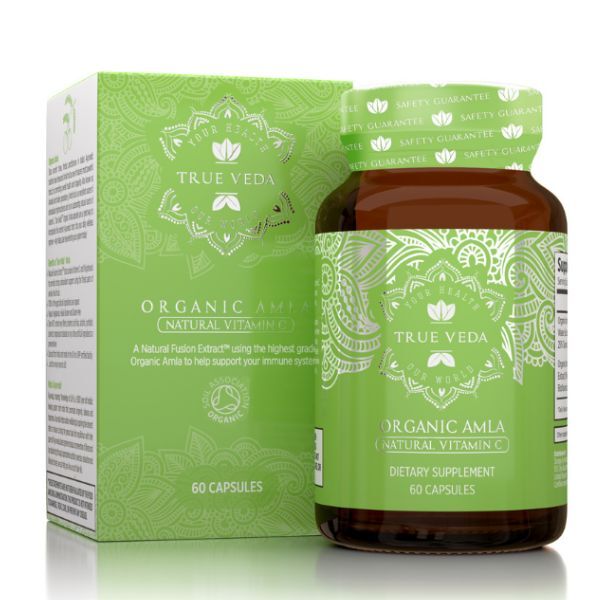 True Veda | Organic Amla | Vitamin C | Vegan | 60 Caps GOODS Superdrug
