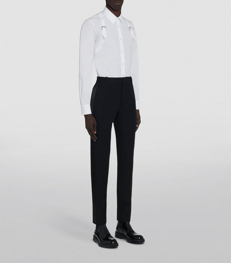 McQueen Wool Tailored Trousers