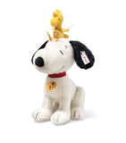 Steiff Peanuts Snoopy With Woodstock 75th Anniversary soft toy 30cm (British brand)