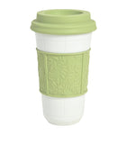 Bernardaud Louvre design travel mug with silicone lid, 475ml - British product
