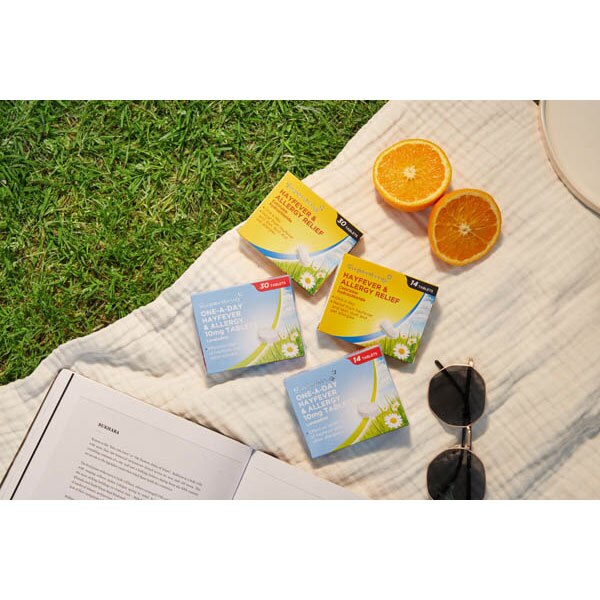 Superdrug Allergy & Hayfever 1 a Day Cetirizine Tablets X 14 GOODS Superdrug