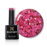 Bluesky Gel Polish Cuba Pink Glitter - British product