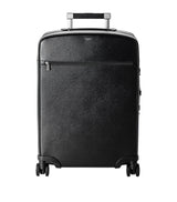 Serapian Leather Spinner Cabin Suitcase 55cm