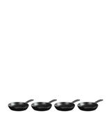 Le Creuset Cast Iron Gourmand Mini Skillets Set of 4 (16cm) Cookware Set