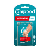 Compeed Hydrocolloid Blister Plasters Medium For Feet 5 Pack