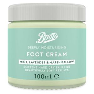 Boots Deep Moisturising Foot Cream 100ml - British product