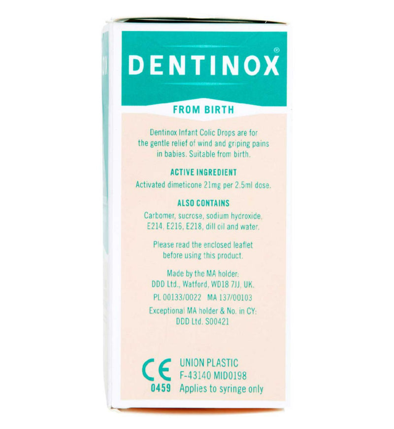 Dentinox Infant Colic Drops Liquid 100ml - British product