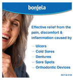 Bonjela Adult Mouth Ulcer Gel Sugar Free 15g - British product