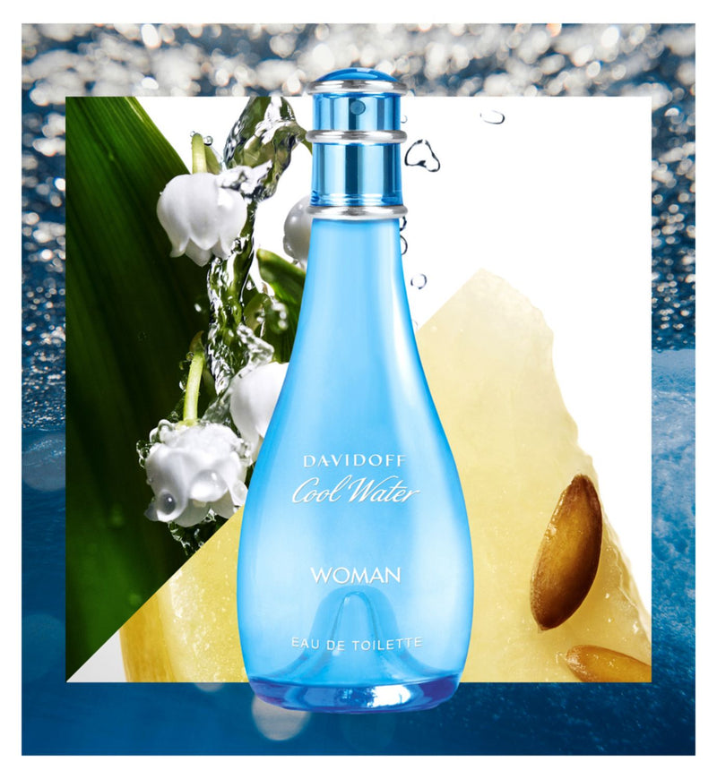 Davidoff Cool Water Woman Eau De Toilette 50ml - British product
