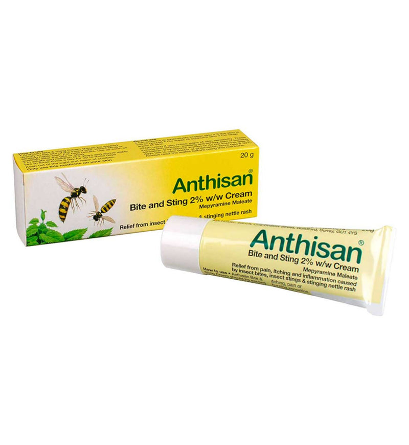 Anthisan Bite and Sting Cream 20g - British product