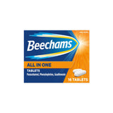 Beechams All in One Cold and Flu Tablets 16s