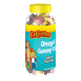 L'il Critters Omega-3 Gummy Fish Raspberry Lemonade Chewable Food Supplement 180 Pack