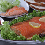 Coln Valley Poached Scottish Salmon with Smoked Salmon Whole Salmon Side 1.1kg