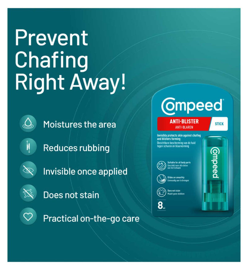 Compeed Anti Blister Stick Balm 8ml - British product