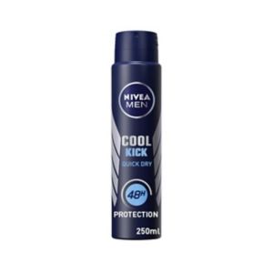 Nivea Men Deodorant Cool Kick 250ml, imported from the UK