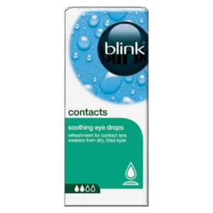 Blink Contacts Soothing Eye Drops 10ml - British product
