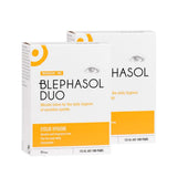 Thea Pharma Blephasol Duo Eyelid Hygiene Solution with Pads, 2 x 100ml & 100 Pads