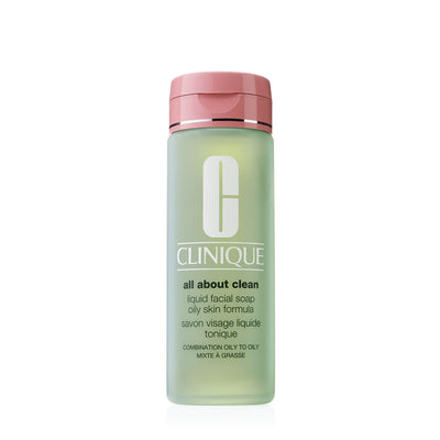 Clinique All About Clean Liquid Facial Soap Oily Skin Formula 200ml