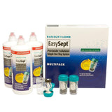Bausch & Lomb EasySept Peroxide Solution Contact Lens Solution 3 x 360ml