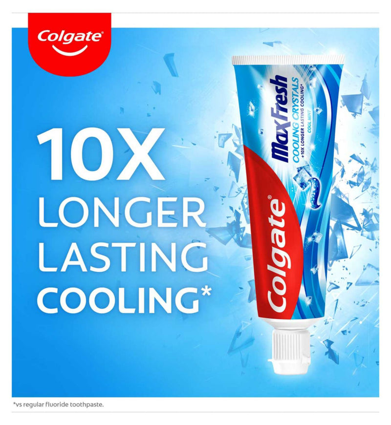 Colgate Max Fresh Cooling Crystals Toothpaste 100ml - British product