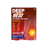 Deep Heat Pain Relief Heat Patch 4 Patches - British product