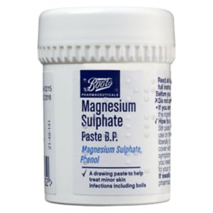 Boots Magnesium Sulfate Paste 50g - British product