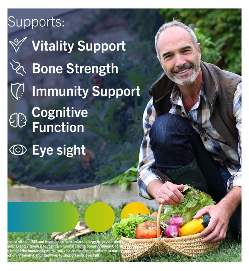 Centrum 50+ Multivitamins and Minerals 100 Tablets - British product