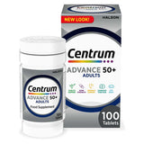 Centrum 50+ Multivitamins and Minerals 100 Tablets - British product