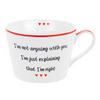 Sainsburys Valentines Not Arguing Mug