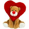 Soft Singing Lion Teddy with Squeeze-Activated Music, 32x26cm