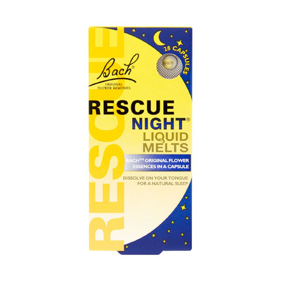 Bach Rescue Remedy Night Liquid Melts 28 Capsules