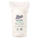 Boots organic oval cotton wool pads 50 pads - British product