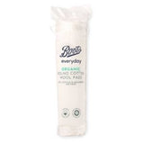 Boots Organic Round Cotton Wool Pads 100 pads - British product