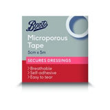 Boots microporous surgical tape 5cm x 5m - British product