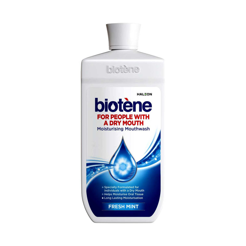 Biotene dry mouth mouthwash fresh mint 500ml - British product