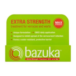 Bazuka Extra Strength Verruca Treatment Gel 6g