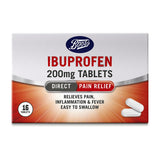 Boots Ibuprofen 200mg Tablets - 16 Tablets