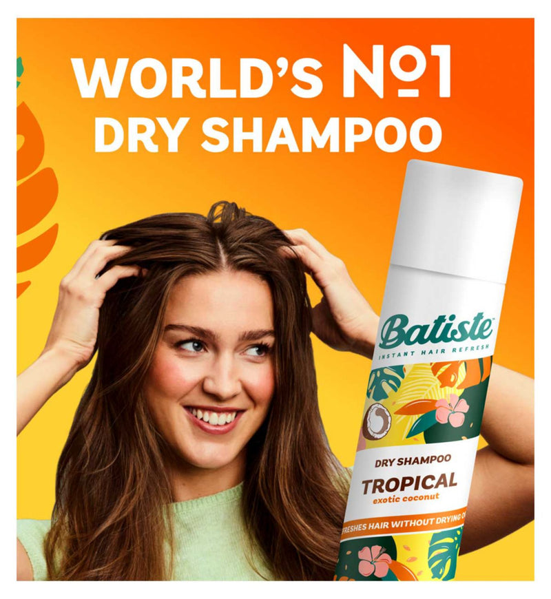 Batiste Dry Shampoo Tropical Coconut 200ml - British product