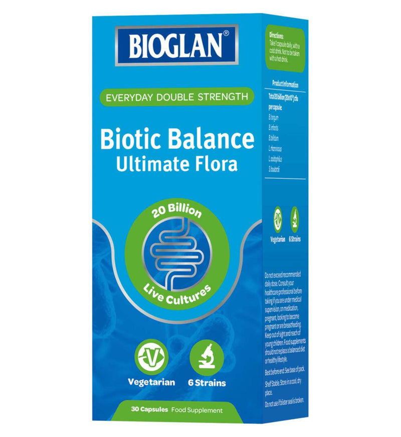 Bioglan Ultimate Flora Probiotic Capsules 30ct - British product