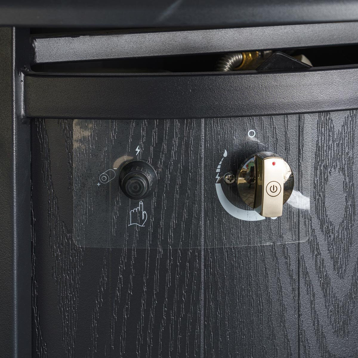 SunVilla Woodcrest 36" (91cm) Fire Table + Cover GOODS Costco UK