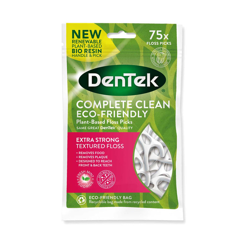 DenTek Y Floss Picks Mint 75 Picks - British product