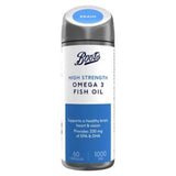 Boots High Strength Omega 3 Fish Oil 1000mg 60 Capsules Supplement