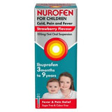 Nurofen Children Cold Pain and Fever Strawberry Oral Suspension 100ml